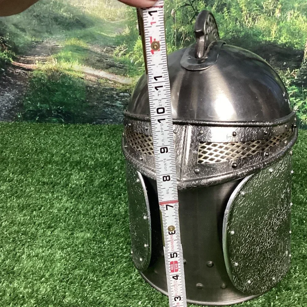 Vintage Medieval Camelot Knight Helmet Ice Bucket